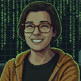Retrato pixel art de Jenniffer Cubillos